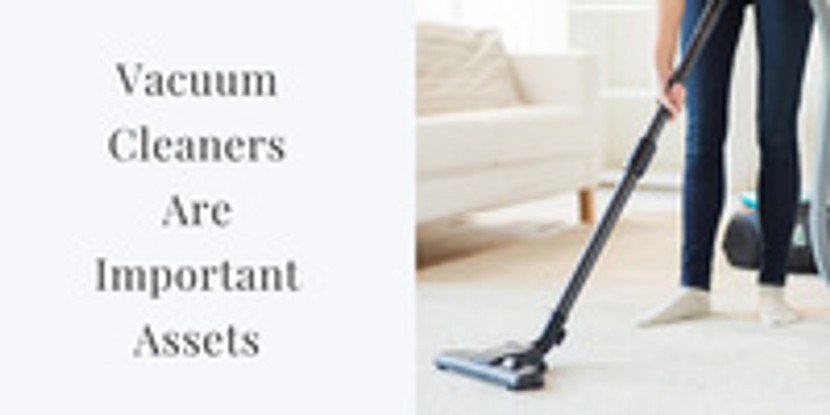 Vacuum Cleaners are Important Assets
