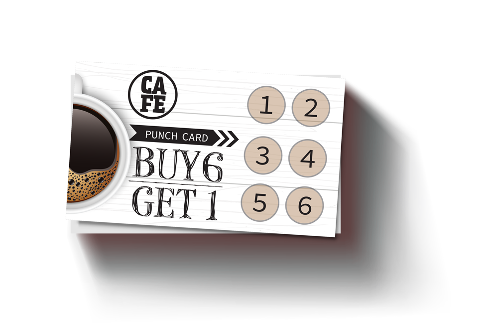 $20.00 Punch Card  Go Set Ready Coffee