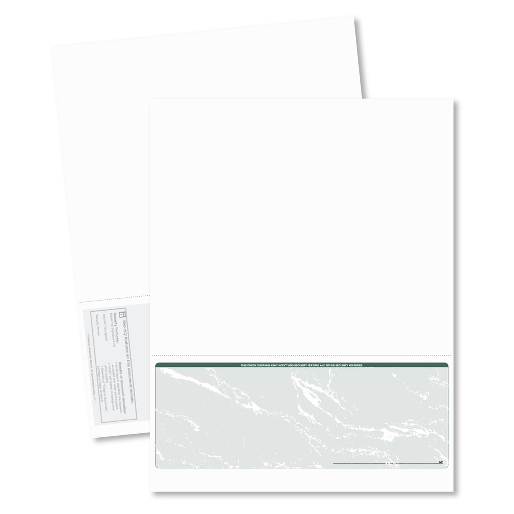 Green Security Check, Check on Bottom