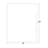 4-Bank Copytabs™ Tab Dividers | 9" x 11" Sheet