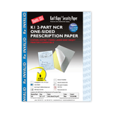 Kan't Kopy Carbonless Prescription Paper