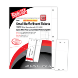 Digital Raffle Ticket, 8-up on 11" x 17" sheet