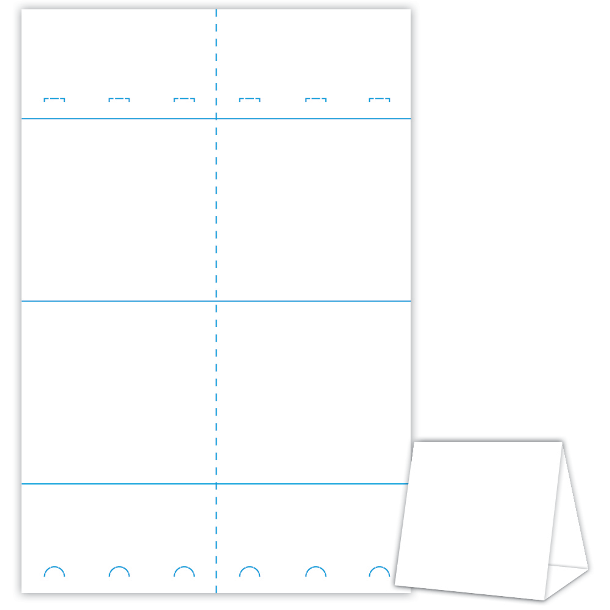 Table Tent Template Microsoft Word Collection