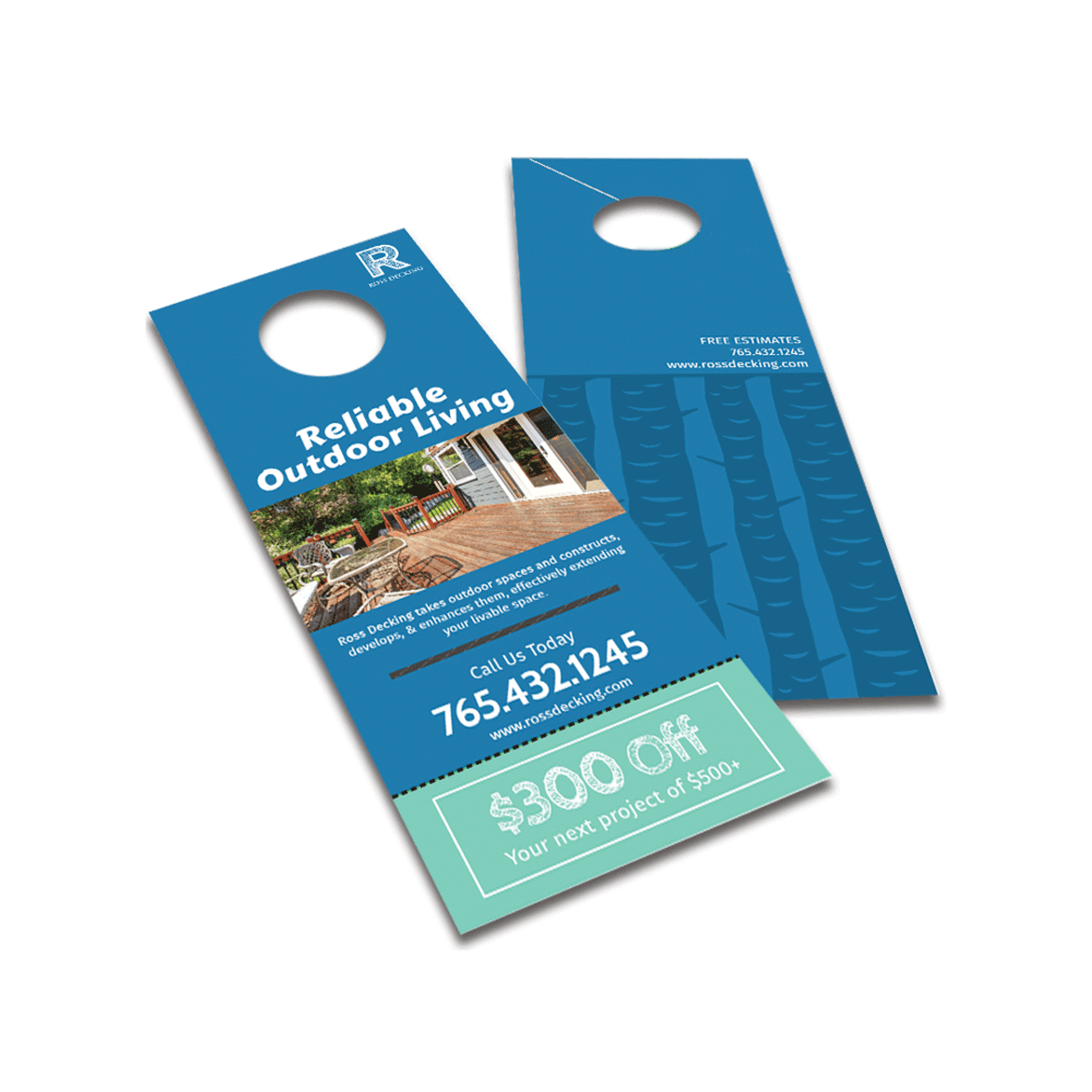 Door Hangers - Custom Door Hanger Printing