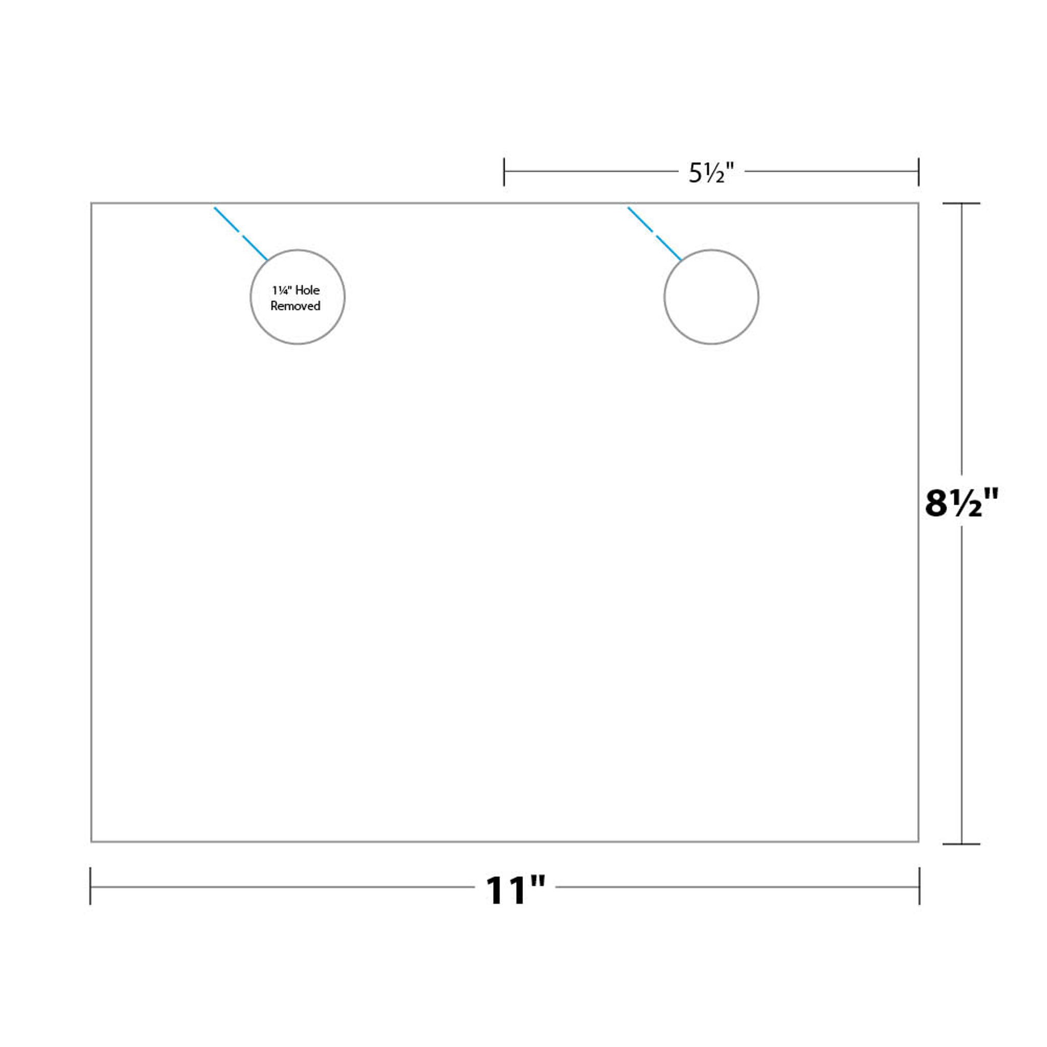 Jumbo Door Hanger, 2 Hangers/Sheet, DHJ-2