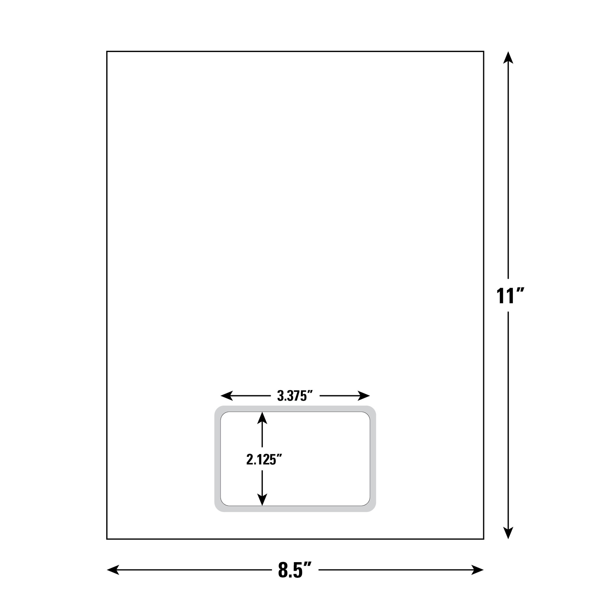 poster size card