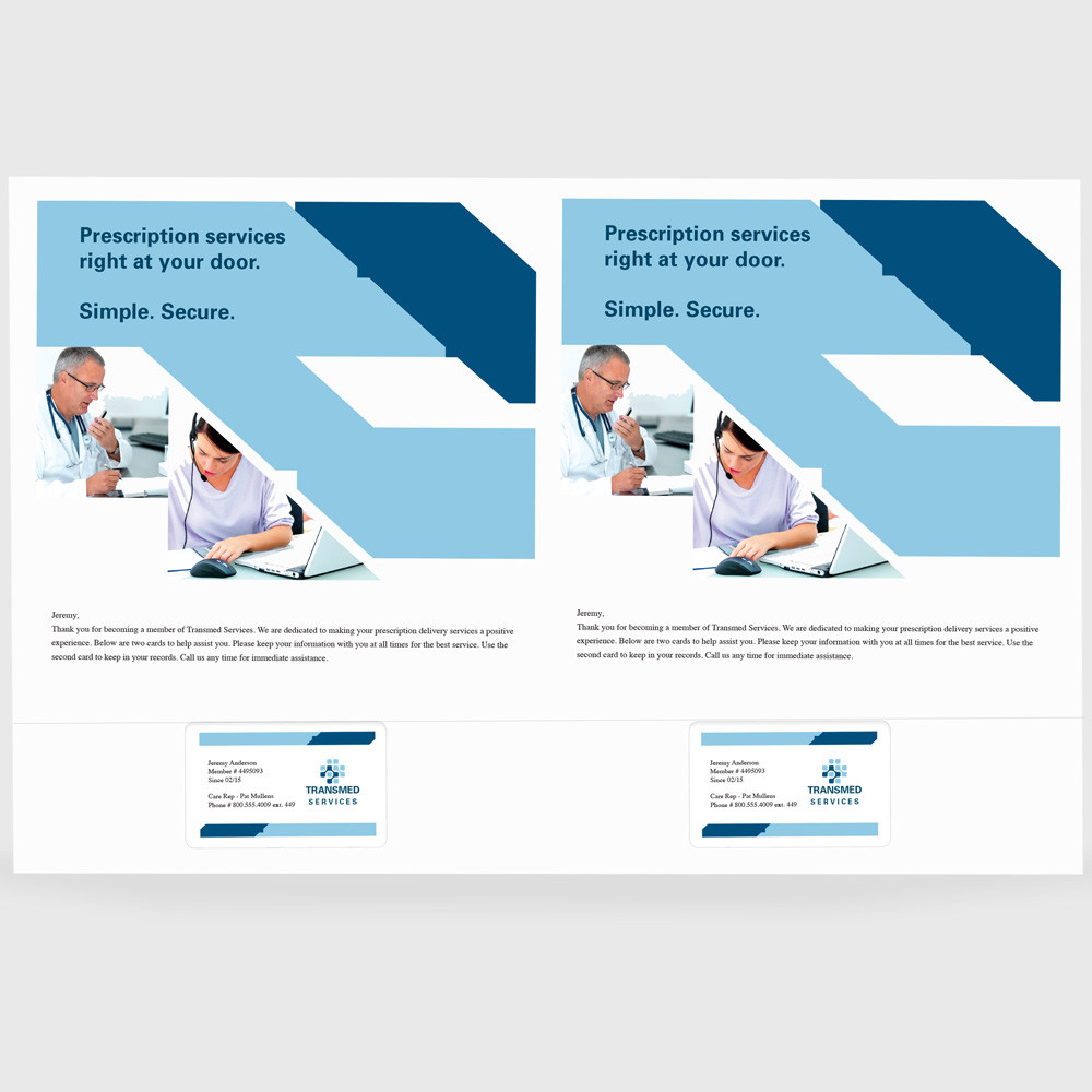 Sheet with One Integrated Card SYN-101ID Blanks/USA - Main Image