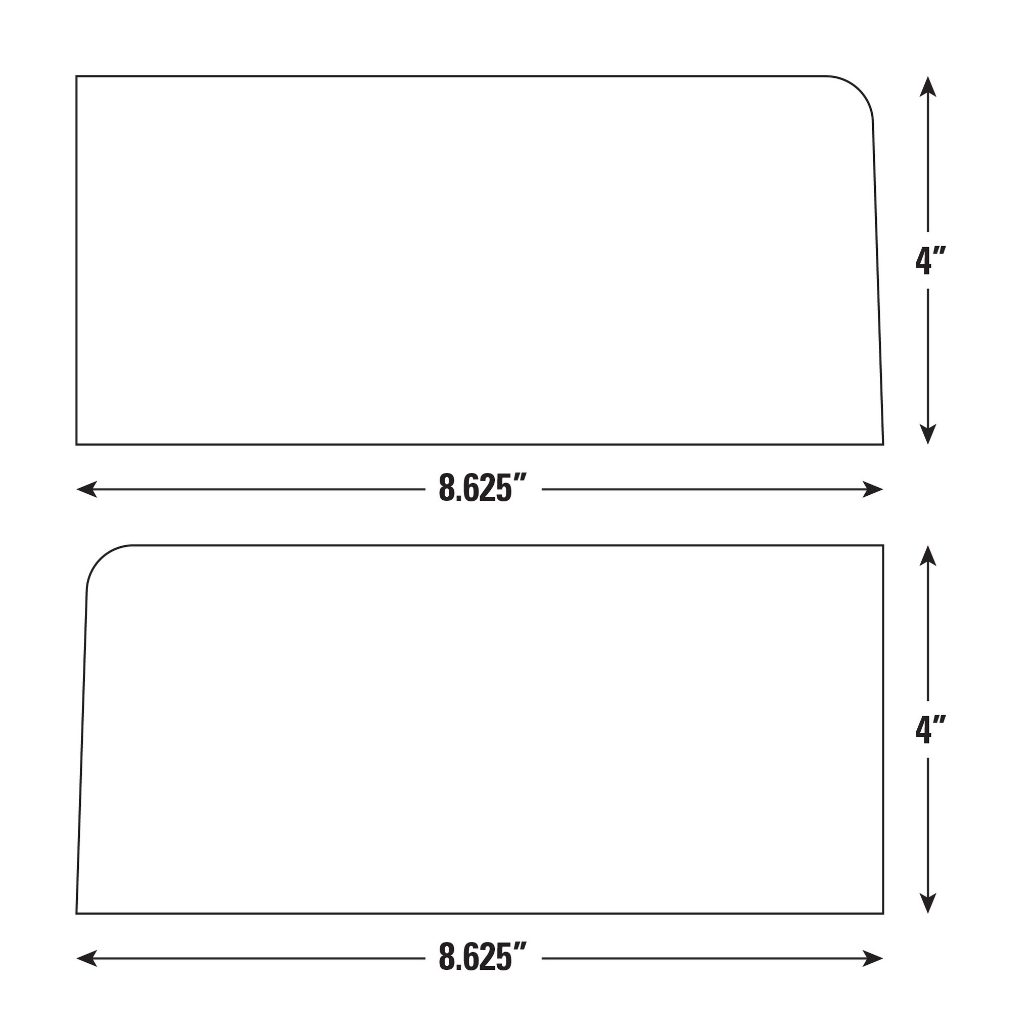 Folder Pocket Sets | FPO-2 | Blanks/USA