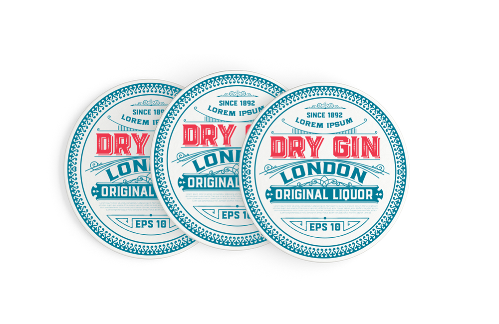 Blanks/USA Drink Coasters