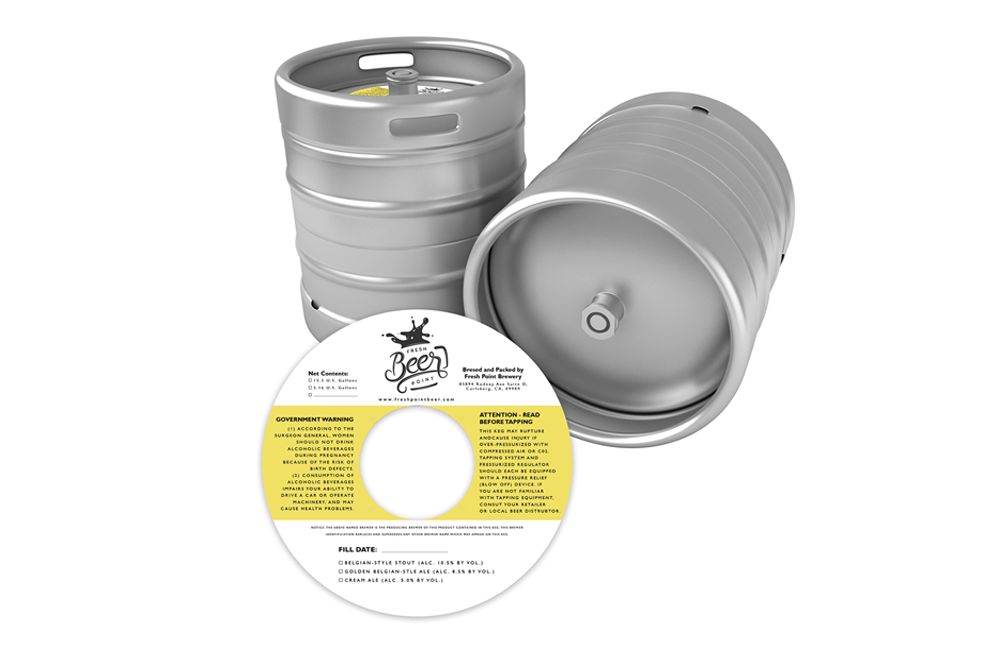 Blanks/USA Keg Toppers