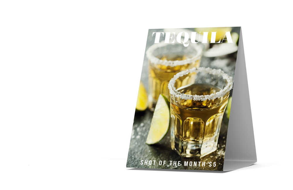 Blanks/USA Table Tents & Talkers