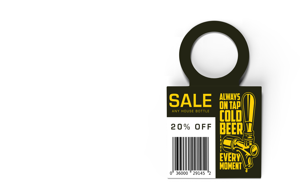 Blanks/USA Bottle Hangers