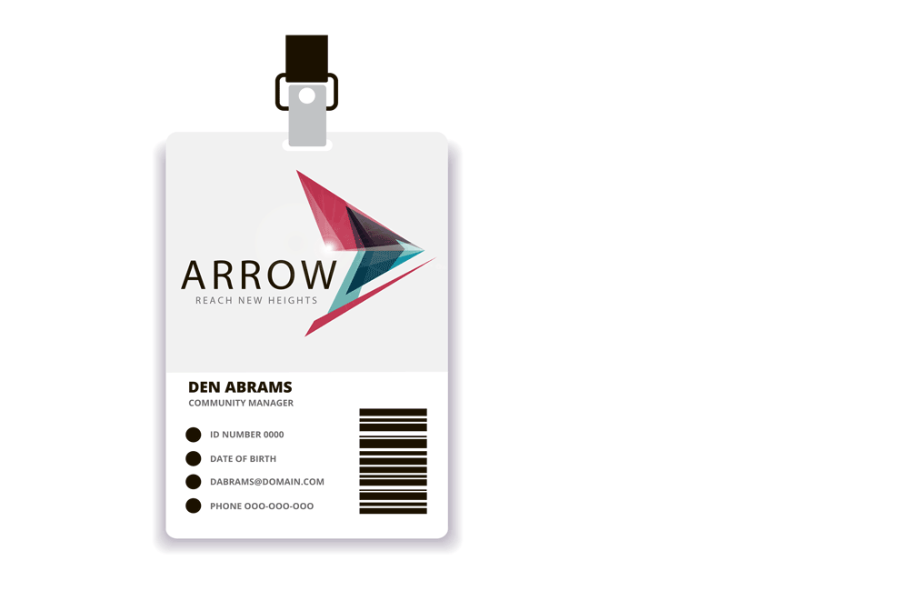 Blanks/USA Name Badges
