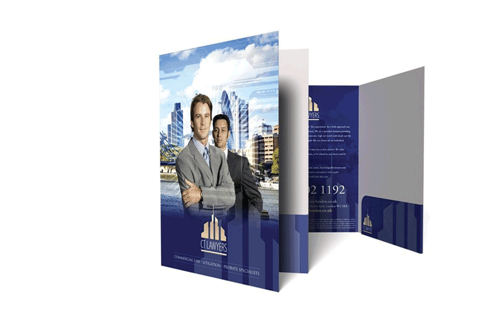 Blanks/USA Presentation Folders