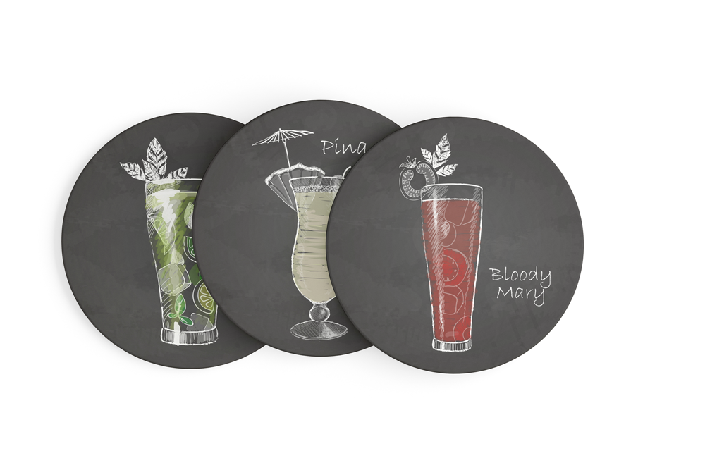 Blanks/USA Drink Coasters