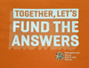 TYAC #FundTheAnswers t-shirt (orange)