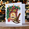 Fireplace Christmas card (10 pack)