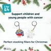 Robin & Snowflake Keyring 