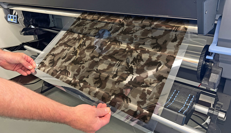 Blank Hydro Dipping Film Made In the USA