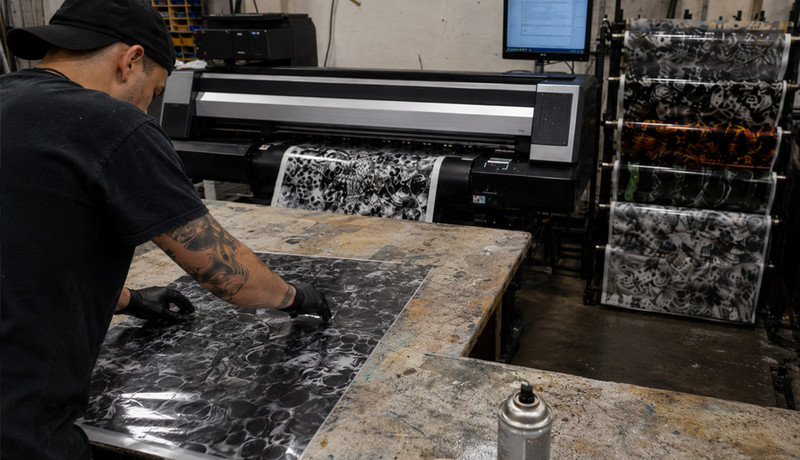 Should I Use Pigment or Latex Ink for Hydrokon Printable Hydrographic Film