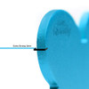 MyFamily Big Lt. Blue Bone ID Tag - Free Custom Engraving