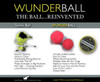 Wacky Walk'r WUNDERBALL Indestructible, Bouncing, Floating Dog Fetch Ball Toy