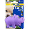 PetSport NaturFlex Hippo Dog Toy - Tiny Tots