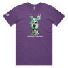 HSSA Purple Prickly Pear Dog Adult Unisex T-Shirt