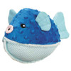 Grriggles Aquadude Puffer Fish Dog Toy