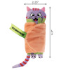 Kong Cat Purrito Pull-a-Partz 2-in-1 Catnip Toy