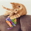 Kong Cat Purrito Pull-a-Partz 2-in-1 Catnip Toy