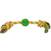 4BF - Rubber Chew toy with Rope, Dinamita (Dogs up to 10 pounds)