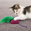 Kong Cat Crackles Rootz Assorted Plush Feather Toy