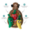 Fringe Studio Fiesta Until You Siesta Interactive Hide n Seek Dog Toy