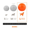 Bionic Dog Toys Ball for Tough Chewers