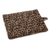 Meow Town Thermal Cat Mat Blanket Leopard Brown 22"L x 18½"W