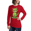 HSSA Prickly Pear Cactus Cat Adult Unisex Long Sleeve Tee