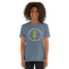 HSSA Vintage Cactus Cat Short-Sleeve Unisex T-Shirt