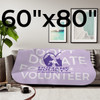 HSSA Sherpa Throw Blanket (Adopt, Donate, Foster, Volunteer)