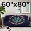 HSSA Sherpa Throw Blanket (Vintage Cactus Paw)