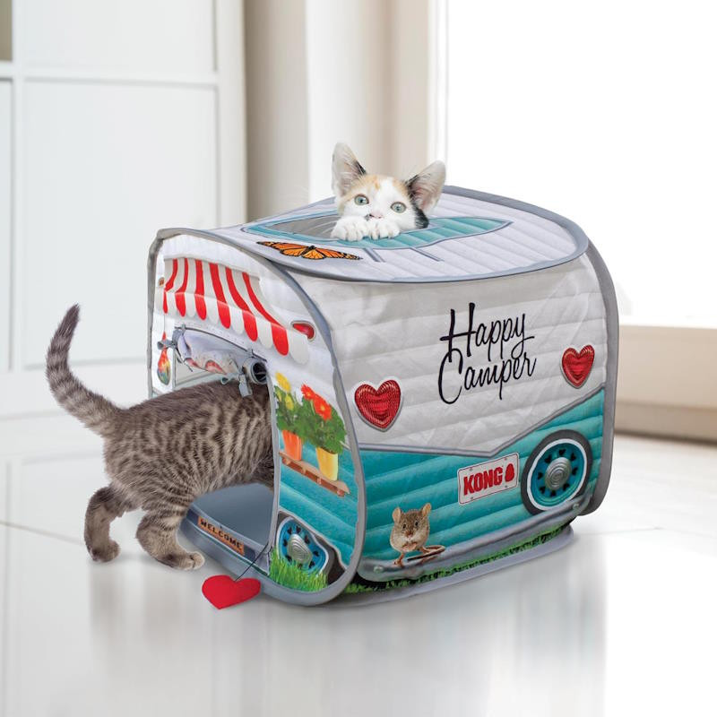 Kong Cat Camper Play Spaces with Catnip