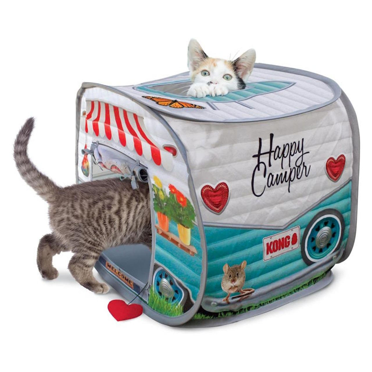Kong Cat Camper Play Spaces with Catnip