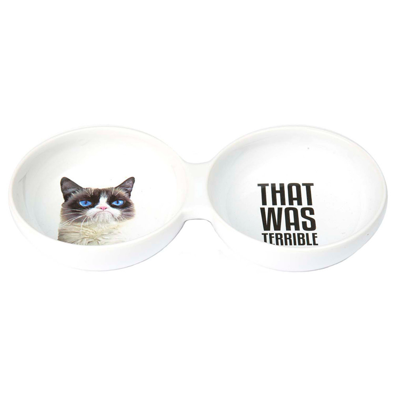 Petrageous Designs Grumpy Cat Food & Water Placemat - Feeders Pet Supply