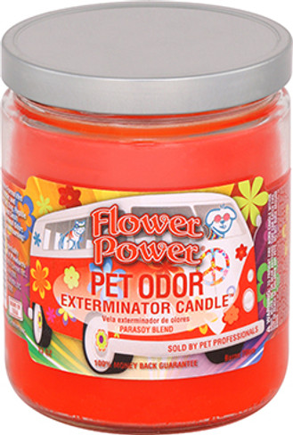 Pet Odor Exterminator Candle - Flower Power