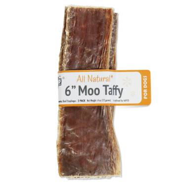 Gogo Beef Moo Taffy 6", 2-pack