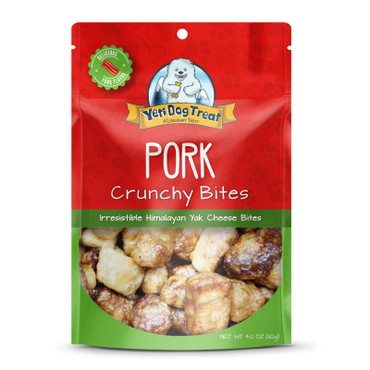 Yeti Dog Treats - Pork Crunchy Bites 4 oz