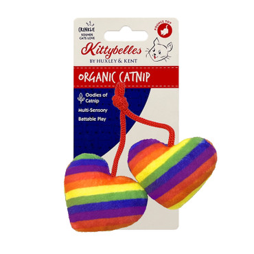 Kittybelles Pride Heart Strings Cat toy