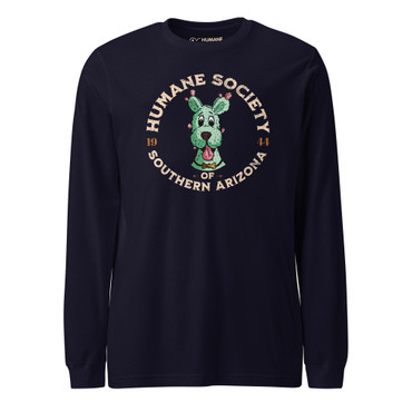 HSSA Vintage Cactus Dog Unisex Long Sleeve Tee