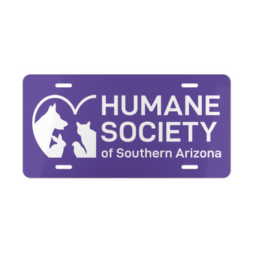 HSSA Aluminum Logo Vanity Plate