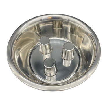 QT Dog Stainless Steel Slow Feeder (96 oz)
